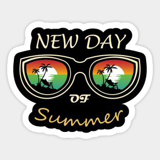 New Day Of Summer Sticker